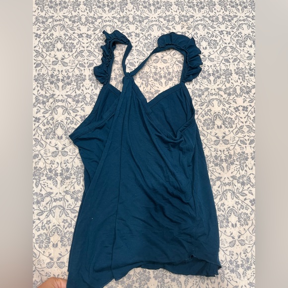 Disney Blue Mermaid Hair Pajama Top - Picture 3 of 3